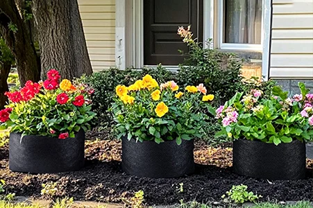 fabric garden bags