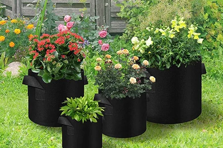 flower planting bags